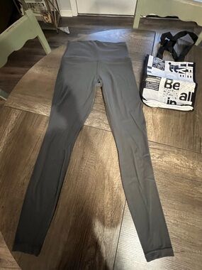 Lululemon Align High Rise Ribbed Pant 28” Size 6